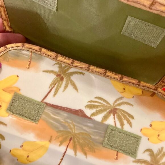 Palm Banana Bag Lunch Snack Tote Cosmetic Bag Baby Baby Beach Carrier - Picture 4 of 8